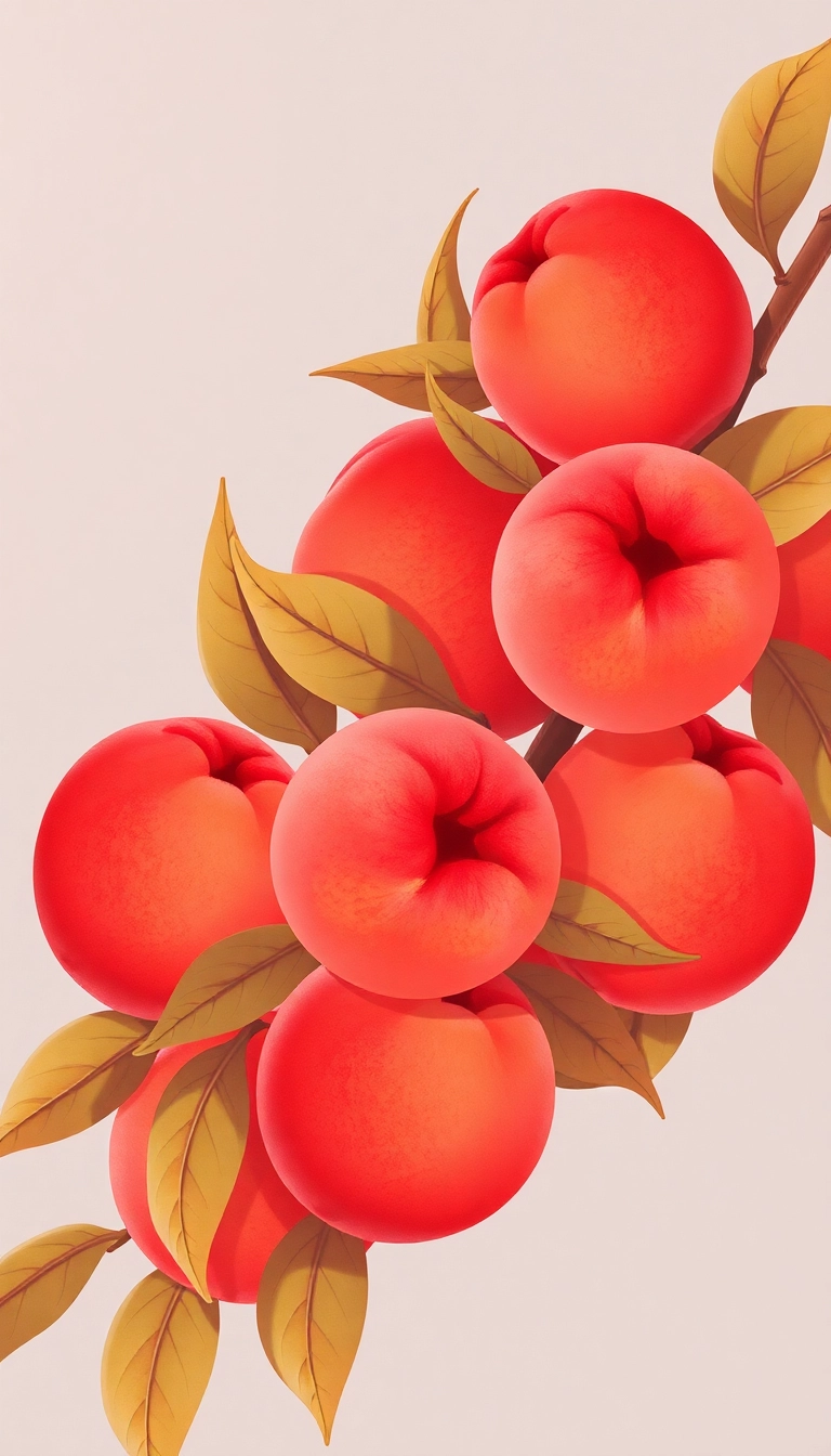 peaches wallpaper